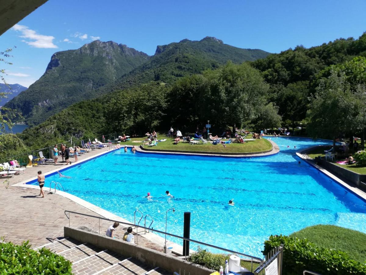 Attico With Big Terrace In Residence With Pool Valbrona Екстер'єр фото