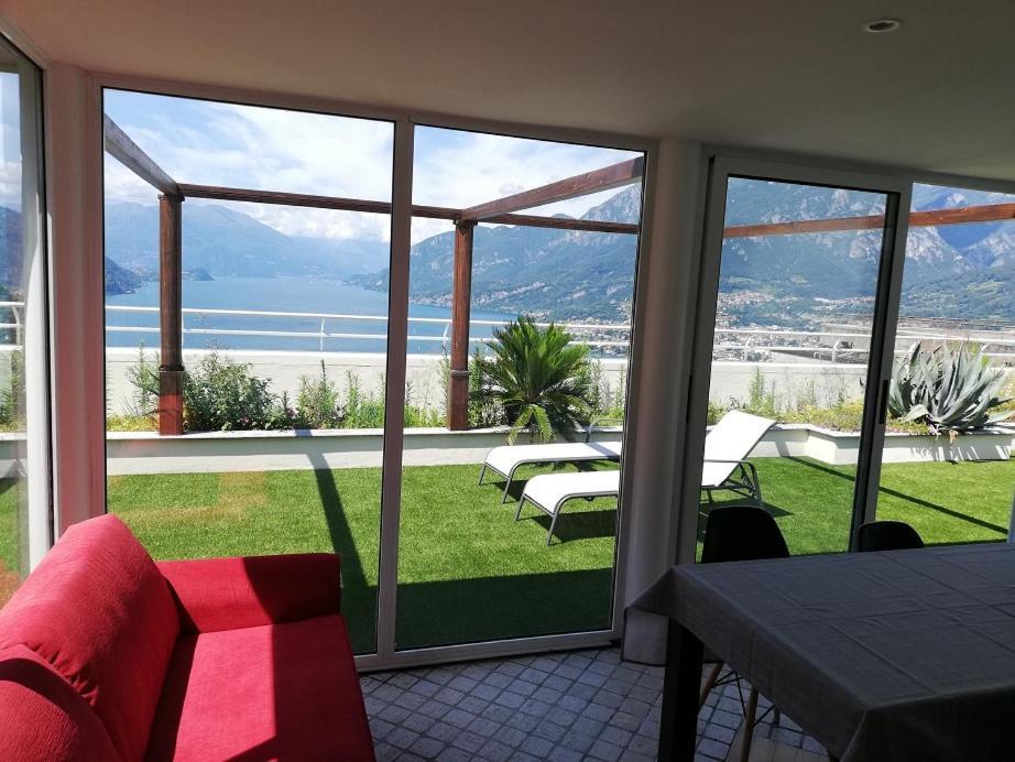 Attico With Big Terrace In Residence With Pool Valbrona Екстер'єр фото
